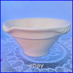 Over & Back VTG Yellow Ware Mixing Bowl Lot Set of 4 Stackable Farmhouse EUC