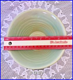 Over & Back VTG Yellow Ware Mixing Bowl Lot Set of 4 Stackable Farmhouse EUC