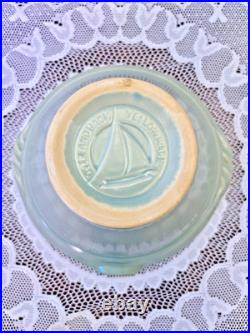 Over & Back VTG Yellow Ware Mixing Bowl Lot Set of 4 Stackable Farmhouse EUC