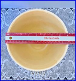 Over & Back VTG Yellow Ware Mixing Bowl Lot Set of 4 Stackable Farmhouse EUC