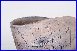 POLIA WILLIAM PILLIN Vtg Mid Century Modern Ceramic Pottery Lava Vase Bowl Italy