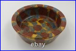 Pacific Pottery Blended Glazes Bowl 6¾ Inch Diameter Beautiful Circa 1930's