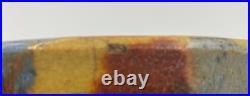 Pacific Pottery Blended Glazes Bowl 6¾ Inch Diameter Beautiful Circa 1930's
