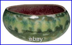 Patricia Garrett Pottery Art Watermelon Bowl Vtg 1993 Great Impressions