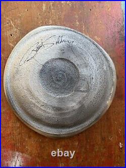 Paul Soldner Raku Artist Mid Century Pottery Bowl Studio Art Rare Historical