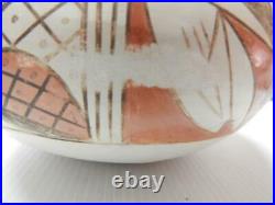 Pauline Setalla Lrg Antique Vintage Hopi Pueblo Indian Dough Bowl Pot Pottery