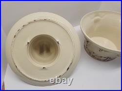 Perfect Vintage 1960 MCCOY USA EL RANCHO SOMBRERO SERVE ALL Hat & Bowl Western