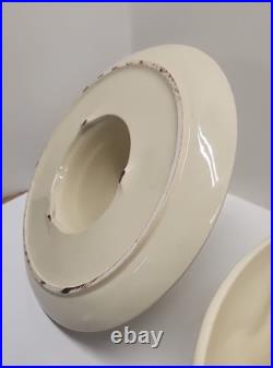 Perfect Vintage 1960 MCCOY USA EL RANCHO SOMBRERO SERVE ALL Hat & Bowl Western