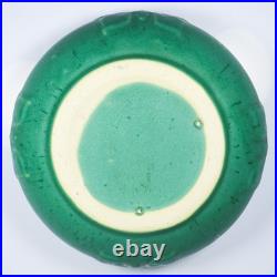 Peters & Reed Art Pottery Bowl Matte Green Butterfly Bowl 1920-30s
