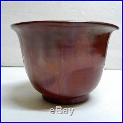Pewabic Iridescent Copper Bowl Vintage