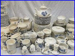 Pfaltzgraff Vtg Yorktowne Pattern Set of 122 Fine China Saucers, Bowls, Cups