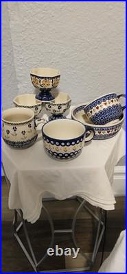 Polish Pottery Set