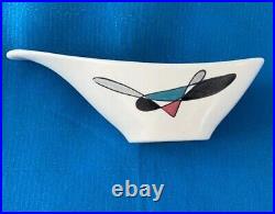 Poppytrail By Metlox Bowl Contempora 1950s Vintage Made In USA
