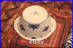 Porceleyne Fles Royal Blue Delft Vintage Antique Covered Bowl Casserole