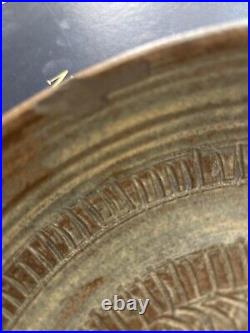 Pottery Art Bowl Signed Berge 9.8