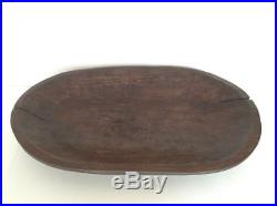 Pottery Barn Vintage Dough Bowl Candle Tray New Sold Out @ Pb Rare Free Shipping