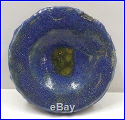 RARE Glen Lukens vtg art Pottery iconic Bowl important ceramic artist CA signed