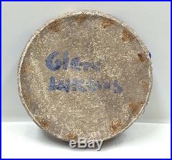 RARE Glen Lukens vtg art Pottery iconic Bowl important ceramic artist CA signed