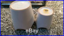 RARE! MCM Vintage ATOMIC RAYMOR ITALY SIGNED VASES bowls pottery PAIR Bitossi