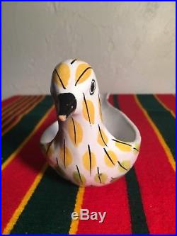 RARE Mid Century Vintage Ceramic Bitossi Bird Bowl 1950s Aldo Londi