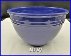 RARE Original Homer Laughlin Fiesta Ware Cobalt Blue Mixing Bowl #7 NO RINGS