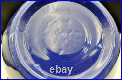 RARE Original Homer Laughlin Fiesta Ware Cobalt Blue Mixing Bowl #7 NO RINGS RARE Original Homer Laughlin Fiesta Ware Cobalt Blue Mixing Bowl #7 NO RINGS