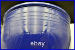 RARE Original Homer Laughlin Fiesta Ware Cobalt Blue Mixing Bowl #7 NO RINGS