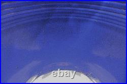 RARE Original Homer Laughlin Fiesta Ware Cobalt Blue Mixing Bowl #7 NO RINGS