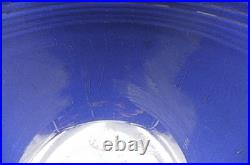 RARE Original Homer Laughlin Fiesta Ware Cobalt Blue Mixing Bowl #7 NO RINGS