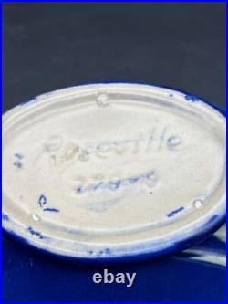 RARE Roseville Blue Pine Cone #279-9 Console Bowl. Exc. Gorgeous, Decor