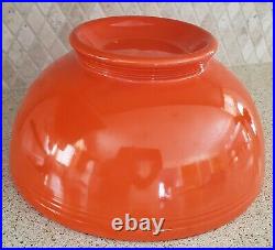 RARE Vintage Fiesta Footed Salad Bowl in Radioactive Red (Circa 1936-1942)