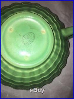 RARE Vintage Gladding Mcbean-Franciscan Cocinero Tropico Green Batter Bowl