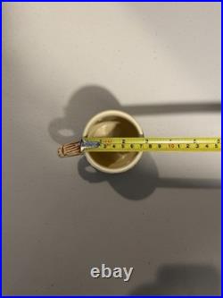 RARE Wick Werke German Hunting Stoneware Tureen Punch Bowl Mid Century, 11 Mugs