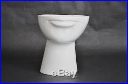 RAYMOR Vtg Mid Century Modern Ceramic Pottery FACE Bowl Vase Italy Bitossi Londi