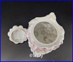 RS Prussia Mold 703 Lily of the Valley Tiffany Finish Bowl Set + Royal Bayreuth