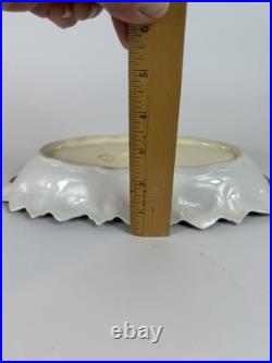 RS Prussia Reinhold Schlegelmilch Scenic Porcelain Bowl Gilt Handles c1900