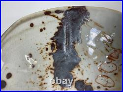 Raku Art Pottery Footed Bowls Handmade Signed Sylvia Richardson Set of 3 VTG'79