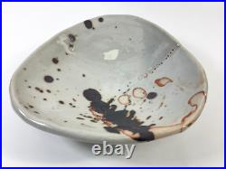 Raku Art Pottery Footed Bowls Handmade Signed Sylvia Richardson Set of 3 VTG'79