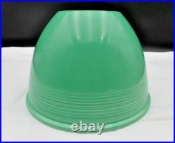 Rare Antique Fiesta Ware ORIGINAL Green Mixing Bowl #6 INSIDE RINGS 1936-1938