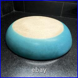 Rare Blue & Green Gulfstream Bowl #4013 by Fong Chow of Glidden Pottery Signed