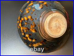 Rare China Vintage Jizhou Kiln Porcelain Tortoiseshell Glaze Bowl