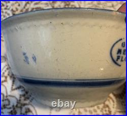 Rare! Gold Medal Flower Promotional Pottery Bowl. 1920-1945. Read Des