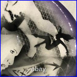 Rare Harris Cies Handcrafted Abstract Art Pottery Bowl Woman Signed 1999