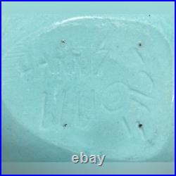 Rare Harris Cies Handcrafted Abstract Art Pottery Bowl Woman Signed 1999