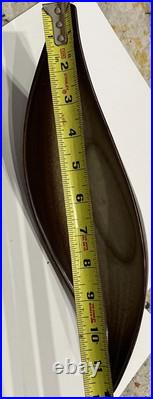 Rare Howard Pierce Console Bowl Mid-Century Modern California Studio Pottery