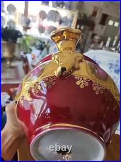 Rare J. W. K. Bavaria Germany Porcelain Tureen Vegetable Bowl