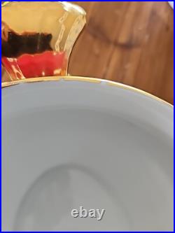Rare J. W. K. Bavaria Germany Porcelain Tureen Vegetable Bowl