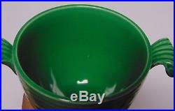 Rare Vintage 1959 Fiesta Medium Green Sugar Bowl LID Homer Laughlin Fiestaware