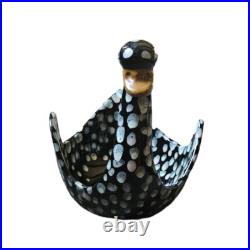 Rare Vintage Aldo Londi Bitossi MCM Italian Pottery Duck Bowl 6x5x6