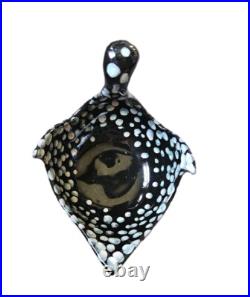 Rare Vintage Aldo Londi Bitossi MCM Italian Pottery Duck Bowl 6x5x6